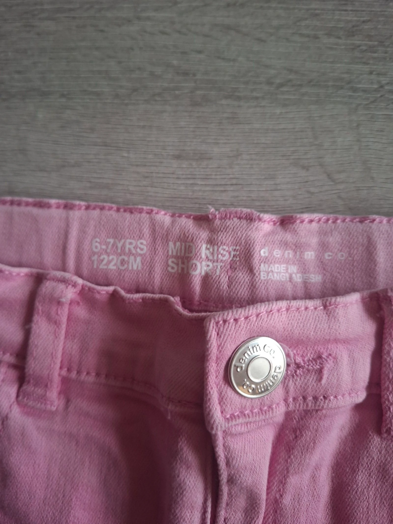 🌷F3-41🌷Roze spijkershort voor meisjes – Lengte 122 cm (6-7 jaar) | Trendy & erg lief🌷 – photo 3
